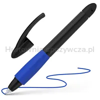 Pióro kulkowe SCHNEIDER Base Ball, M, czarno-niebieskie - 5