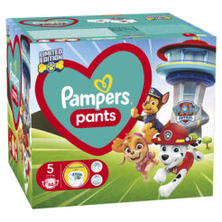 Pampers Pants Limited Edition Paw Patrol Pieluchomajtki Rozmiar 5, 12-17 Kg 66 Szt.
