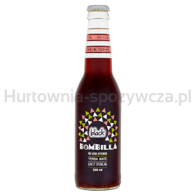 Bombilla Black Yerba Mate Napój Lekko Gazowany 330 Ml