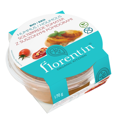 Florentin Hummus Z Suszonymi Pomidorami Bezglutenowy Bio 170 G [BIO]