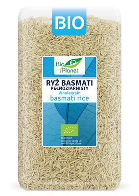 Bio Planet Ryż Basmati Pełnoziarnisty Bio 1 Kg [BIO]