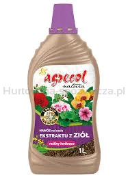 Agrecol Nawóz Na Bazie Ekstraktu Z Ziół Do Roślin Kwitnących 1 L