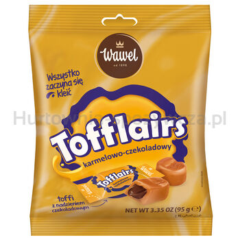 Wawel Tofflairs Karmelowo-Czekoladowy 95g