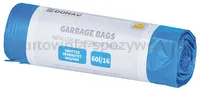 Worki na śmieci DONAU HOME, wiązane (LDHD), 60l, 16 szt., niebieskie - 2