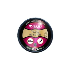 Emu Pasta Do Butów W Puszce  Czarna 50 Ml