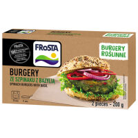 Frosta Burgery Ze Szpinaku Z Bazylią 2 Sztuki - 200 G