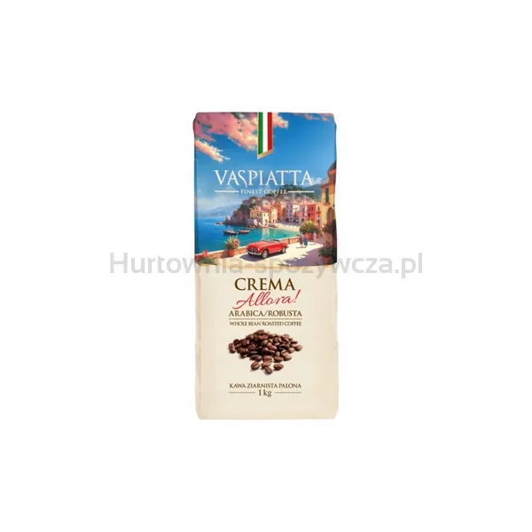 Kawa ziarnista Vaspiatta Crema Allora 1000g