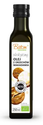 Olej Z Orzechów Makadamia Virgin Keto Bio 250 Ml - Batom [BIO]