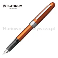 Pióro wieczne Platinum Plaisir Nova Orange, F, pomarańczowe - 4