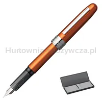 Pióro wieczne Platinum Plaisir Nova Orange, F, pomarańczowe - 2