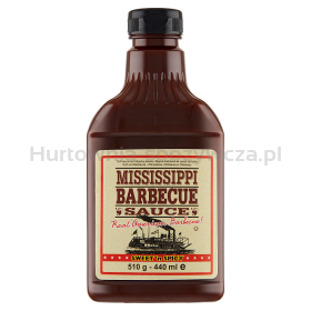 Mississippi Sos Bbq Słodko-Pikantny 510G