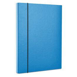 Office Products Teczka-pudełko z gumką PP, A4/40, niebieska 