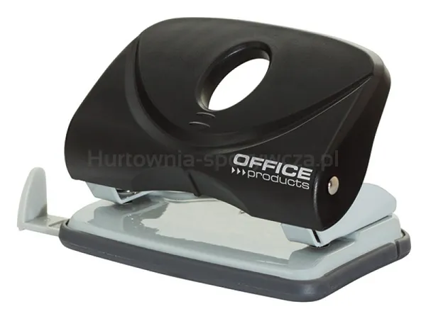 Dziurkacz Office Products, Dziurkuje Do 20 Kartek, Plastik, Czarny