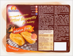 Balviten Mini Bagietki Do Odpieku Bezglutenowe 2X100G