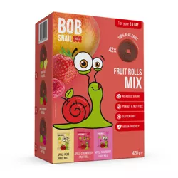 Bob Snail Fruit Rolls Mix 420g