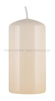 Świeca słupek DONAU HOME Standard Gloss, 50x100mm, kremowy - 2