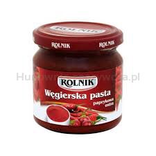 Rolnik Węgierska Pasta Paprykowa Ostra 200 Ml 