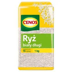 Cenos Ryż Biały Długi 1 Kg