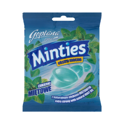 Goplana Minties Cukierki miętowe ekstra mocne 90 g