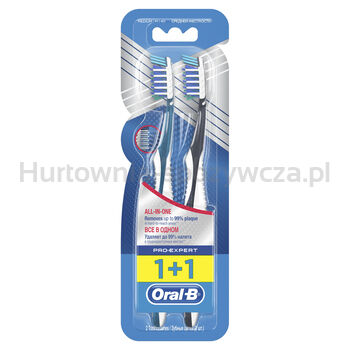 Oral-B Szczoteczka Do Zębów Pro-Expert All-In-One 40 Med Duo Pack 1+1