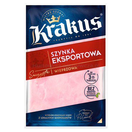Krakus Szynka Eksportowa Plastry 120 G 