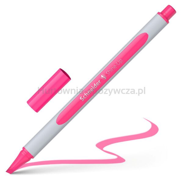 Zakreślacz SCHNEIDER Shine-Up, 1-4mm, różowy - 6