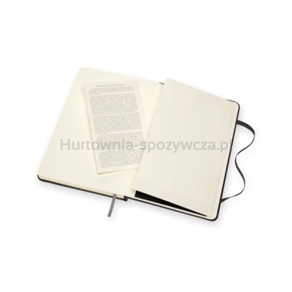 Szkicownik MOLESKINE M (11,5x18 cm), twarda oprawa, 88 stron, czarny - 4