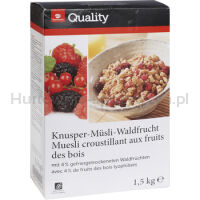 Tgq Crunchy Z Owocami Leśnymi 1,5Kg