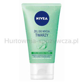 Nivea Żel Do Mycia Twarzy Cera Mieszana I Tłusta 150 Ml