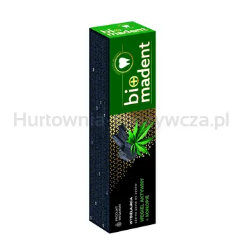 Madent Bio konopna, wybielająca pasta do zębów 100ml