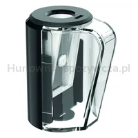 Temperówka plastikowa KEYROAD Cup-Sharpy, pojedyncza, z pojemnikiem, pudełko, mix kolorów - 3