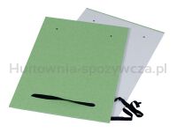 Fascykuła DONAU z etykietą, tektura/PP, A4, mix kolorów - 2
