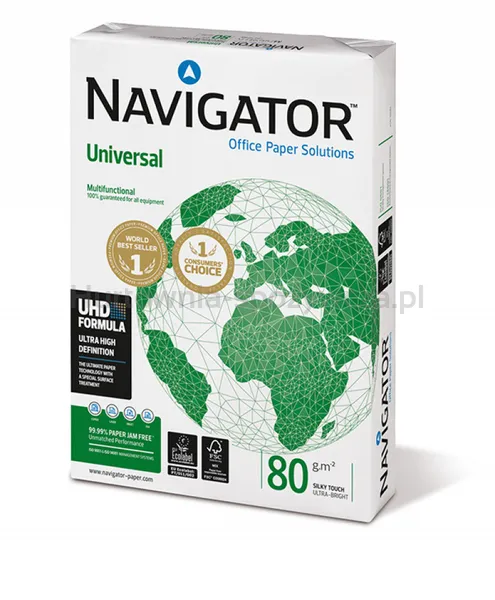 Navigator Universal Papier Ksero Fsc, A3, Klasa A, 80 Gsm, 500 Ark
