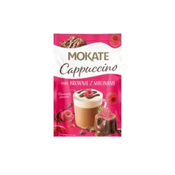 Mokate Cappuccino O Smaku Brownie Z Malinami 110 G