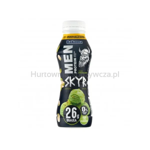 Bakoma Men Protein Skyr Jogurt Pitny o smaku pistacjowym 300g