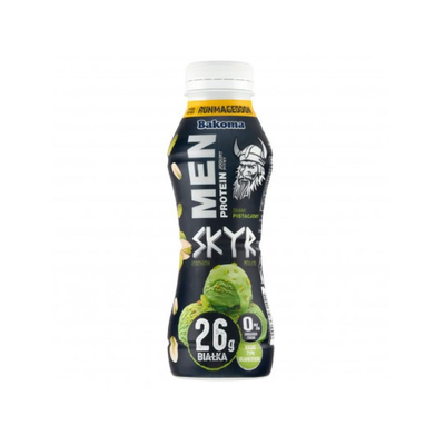 Bakoma Men Protein Skyr Jogurt pitny o smaku pistacjowym 300g