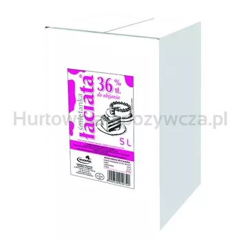 Łaciata Śmietanka UHT  36% tłuszczu 5L