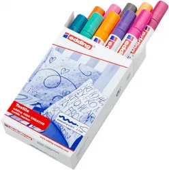 Marker Tekstylny E-4500/10 S Edding, 2-3Mm, 10 Sztuk, Pudełko