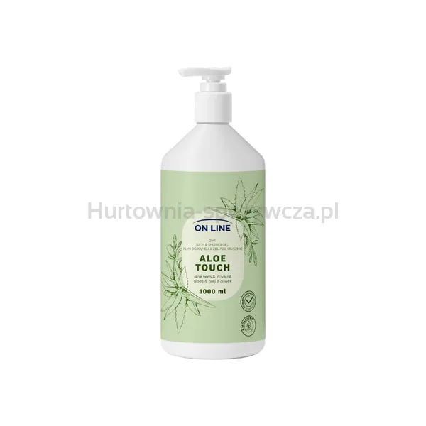 On Line Kremowy Żel 2W1 Aloe Touch 1L