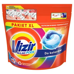 Vizir Kapsułki Do Prania Allin1 Do Kolorów 40 Szt. 912 G (40X2,8 G)