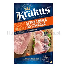 Krakus Szynka biała od szwagra 90 g