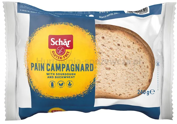 Pain Cagnard- Chleb Wiejski Bezgl. 240 G