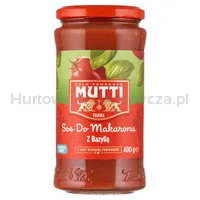 Mutti Sos pomidorowy do makaronu z bazylią 400g