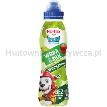 Hortex Leon i Przyjaciele napój jabłko, winogrono butelka aPet 400 ml