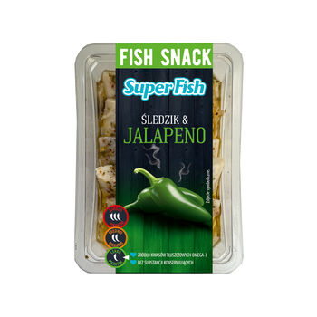 Superfish Śledzik Jalapeno 200G