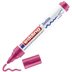 Marker Tekstylny E-4500 Edding, 2-3 Mm, Karminowy