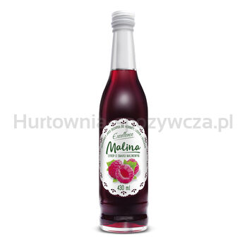 Excellence Syrop O Smaku Malinowym Serwetka 430 Ml. Suplement Diety