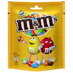 M&ampM's Peanut Orzeszki ziemne oblane czekoladą w kolorowych skorupkach 250 g