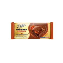 Wedel Czekolada nadziana mleczna z nadzieniem czekoladowym i karmelowym 290 g