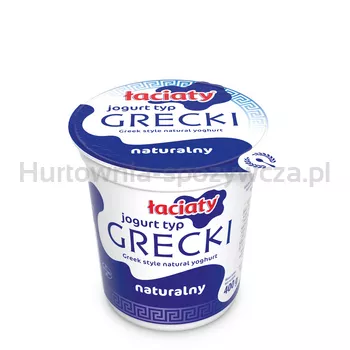 Łaciaty Jogurt typ grecki naturalny 400g